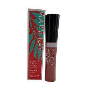 Mary Kay Sunbaked Lipshine Laquer 080513 Glossy Sheer Beige Nude Neutral NIB